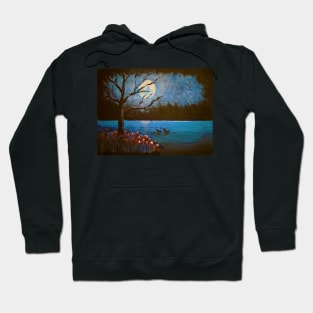 Moonlight night Hoodie